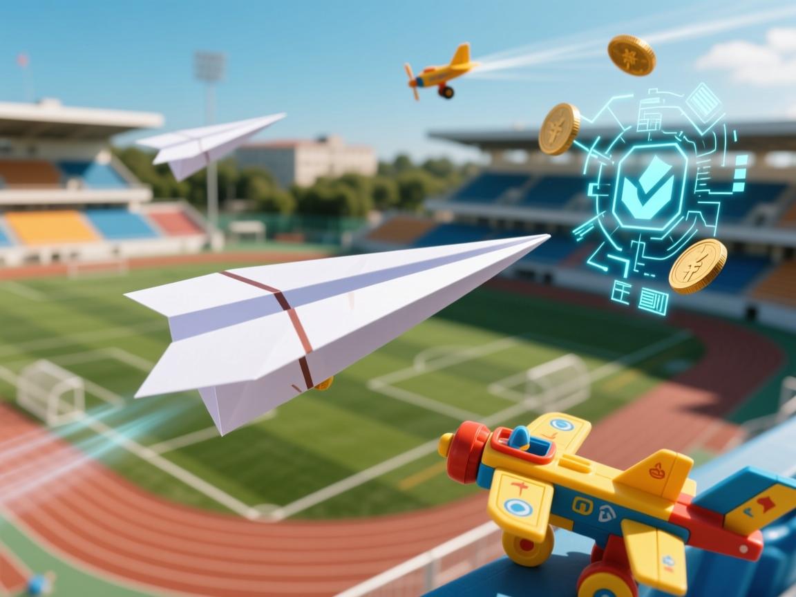 纸飞机,从童年玩具到空气动力学奇迹,解锁飞越操场的终极秘密!