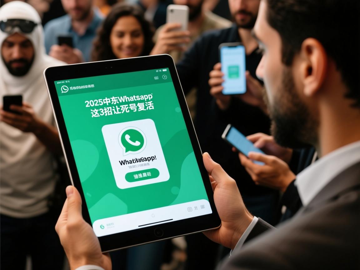 2025中东WhatsApp注册惊现幽灵验证码!平板用户集体暴走,这3招让死号复活