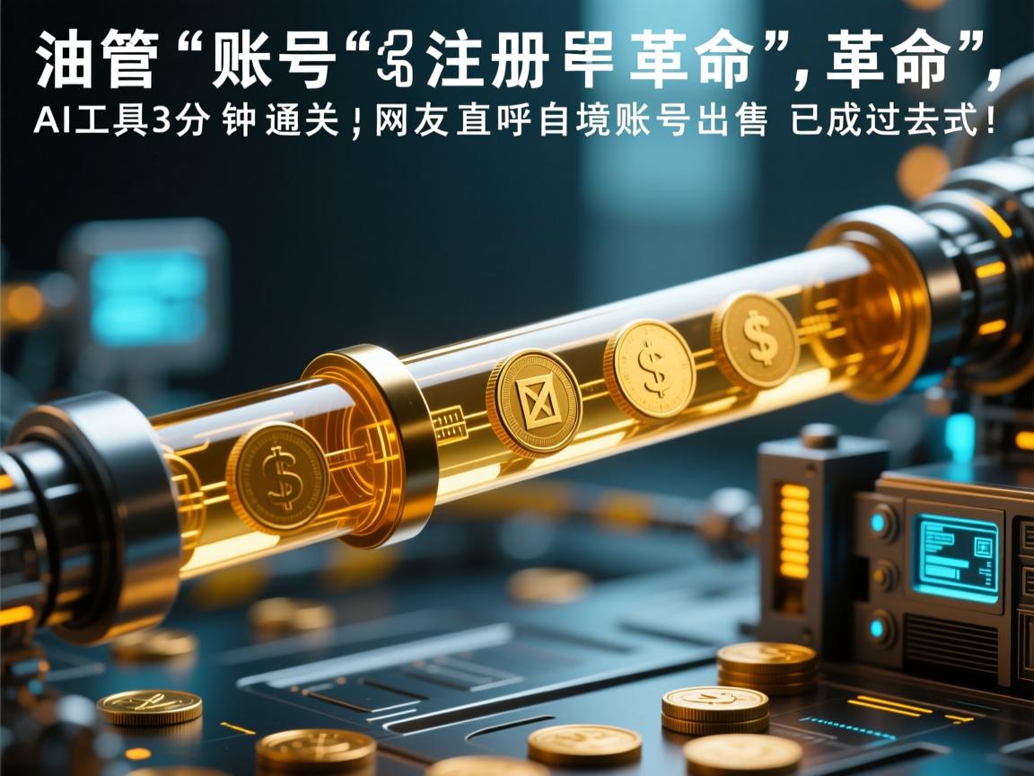 油管账号注册革命,AI工具3分钟通关,网友直呼自由境账号出售已成过去式!