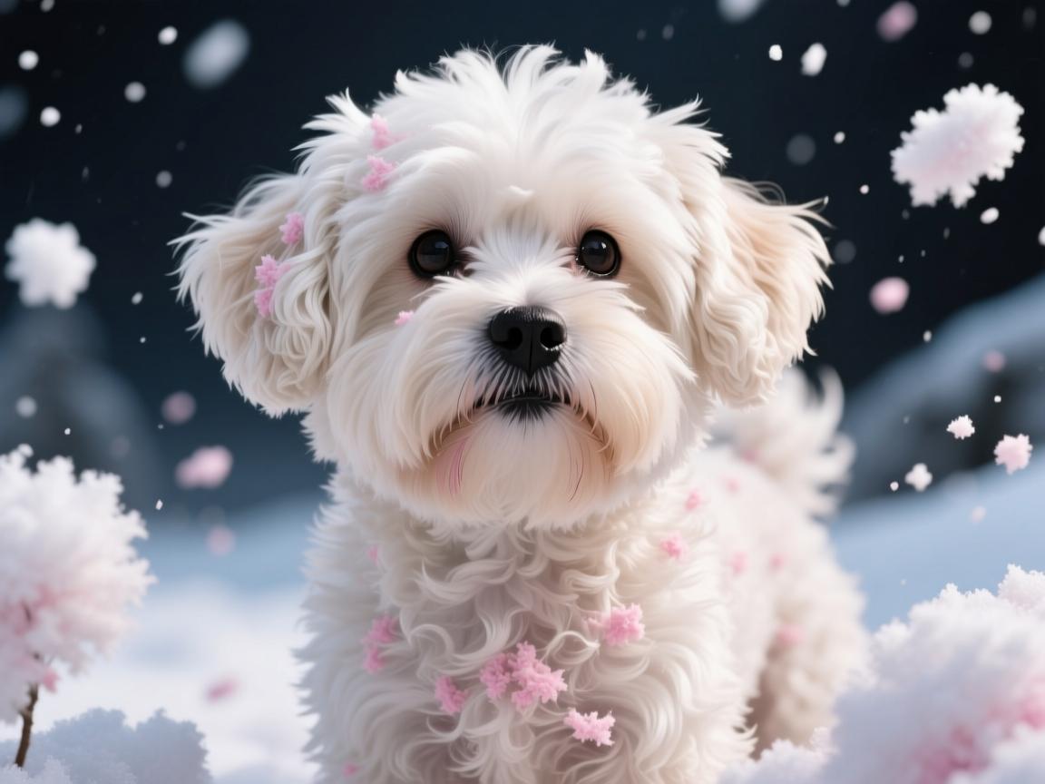 雪绒球暴风吸粉！马尔济斯犬美图刷屏背后的流量密码