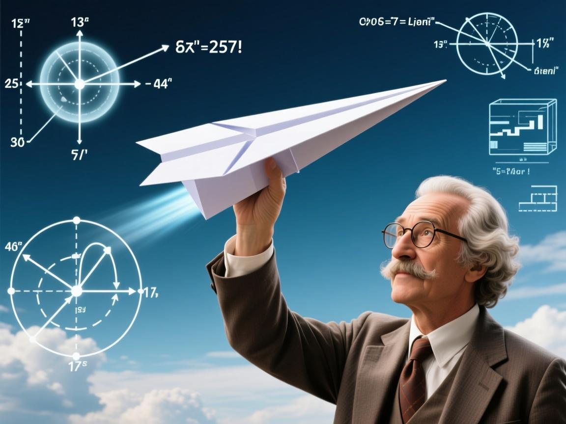 纸飞机升空秘闻,伯努利定律背后的惊人真相,物理学家都惊呆! 纸飞机升空秘闻,伯努利定律背后的惊人真相,物理学家都惊呆!