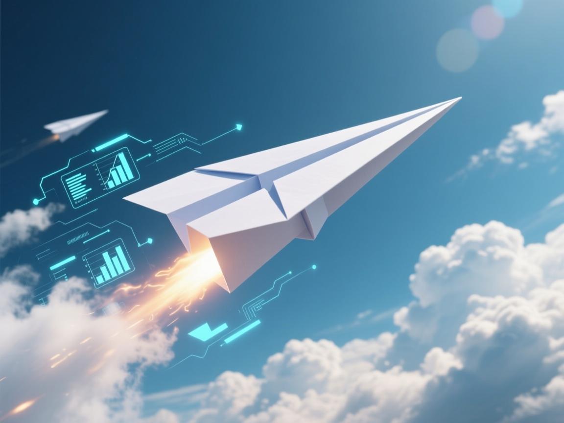 纸飞机冲上云霄的奥秘,一张纸如何征服空气的魔法