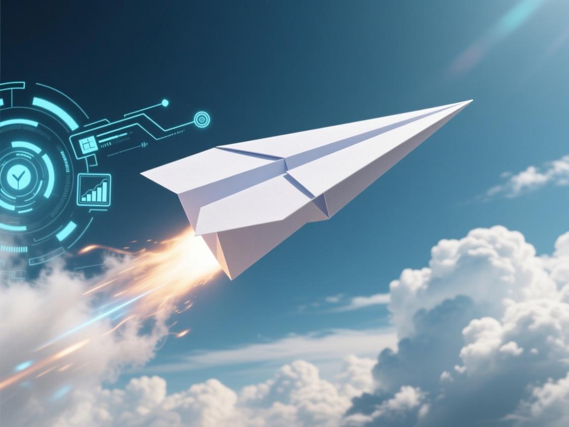 纸飞机冲上云霄的奥秘,一张纸如何征服空气的魔法