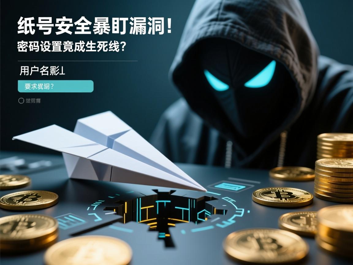 纸飞机账号安全风暴,黑客盯上用户名漏洞!密码设置竟成生死线?