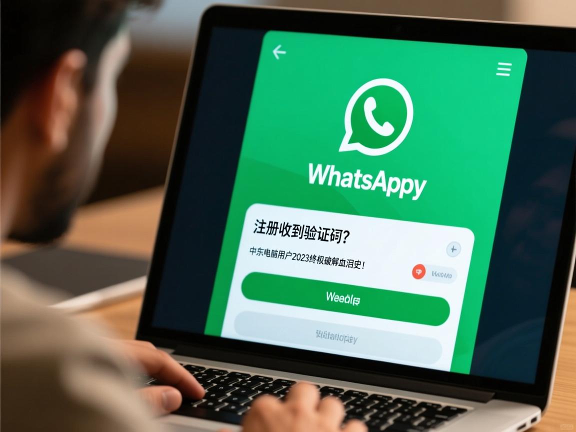 WhatsApp注册收不到验证码?中东电脑用户2023终极破解血泪史!
