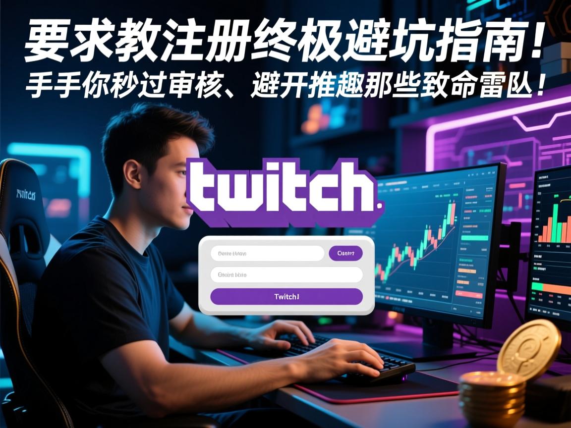 Twitch注冊終極避坑指南！手把手教你秒過審核，避開推趣那些致命雷區！
