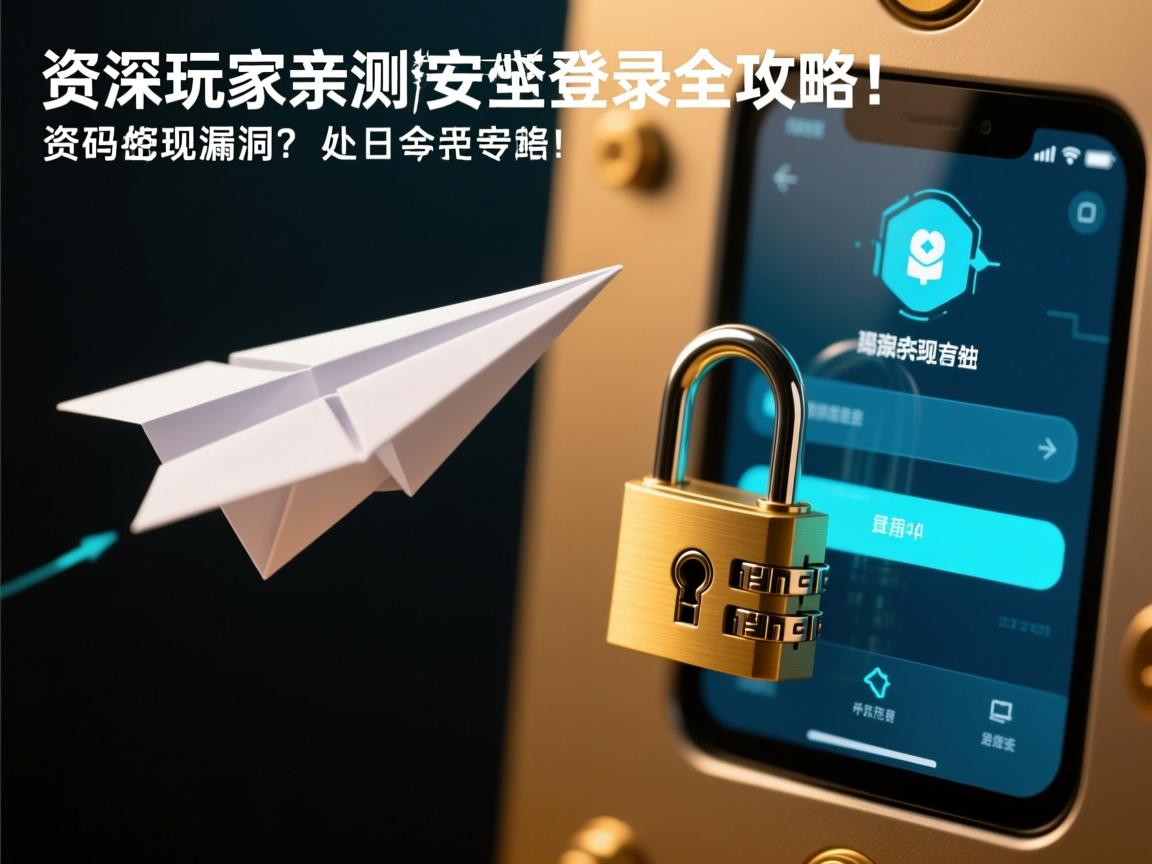 ✈纸飞机密码锁惊现漏洞？资深玩家亲测安全登录全攻略！