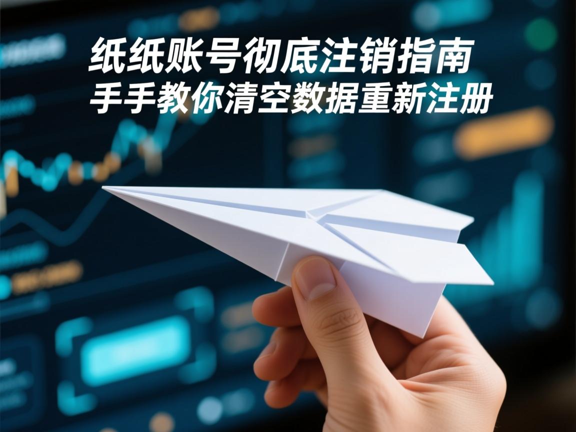 纸飞机账号彻底注销指南,手把手教你清空数据重新注册 纸飞机账号彻底注销指南,手把手教你清空数据重新注册