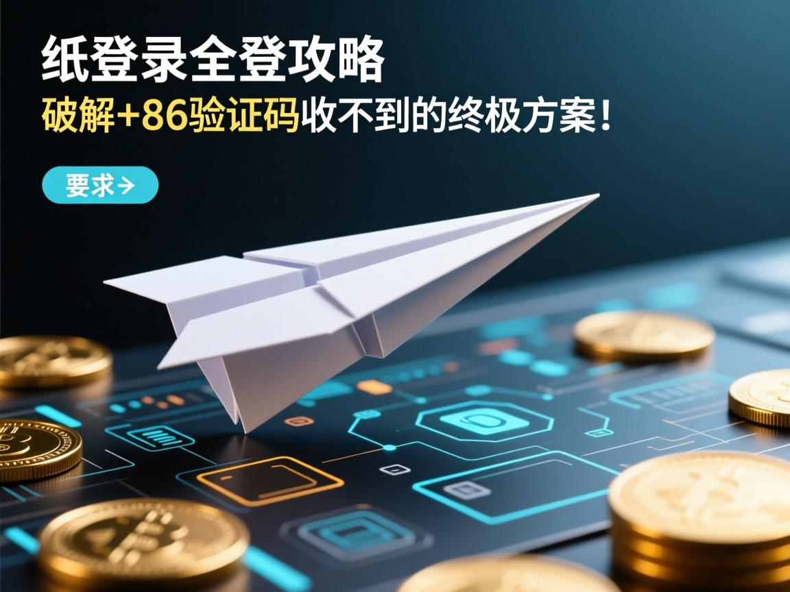 纸飞机登录全攻略,破解+86验证码收不到的终极方案!
