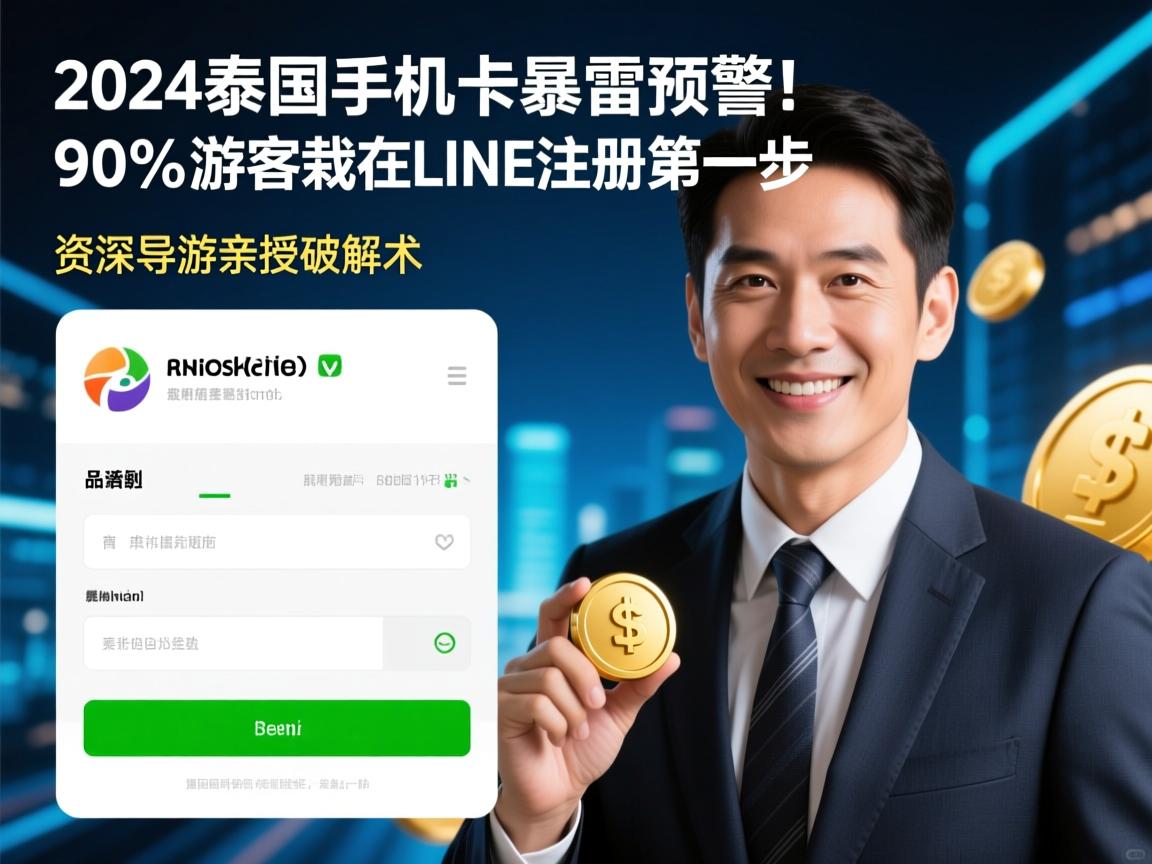 2024泰国手机卡暴雷预警!90%游客栽在LINE注册第一步,资深导游亲授破解术