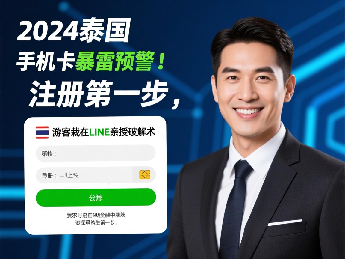2024泰国手机卡暴雷预警!90%游客栽在LINE注册第一步,资深导游亲授破解术