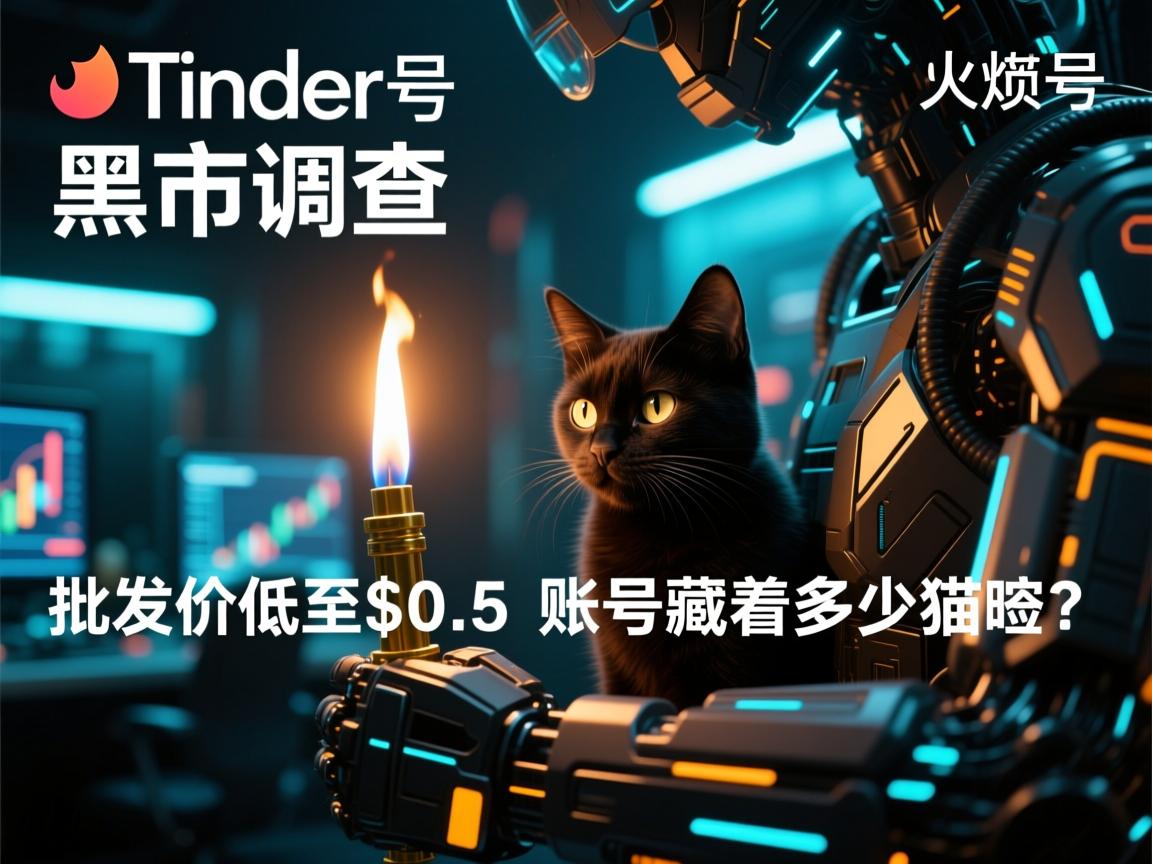 Tinder火种号黑市调查，批发价低至$0.5的账号藏着多少猫腻？