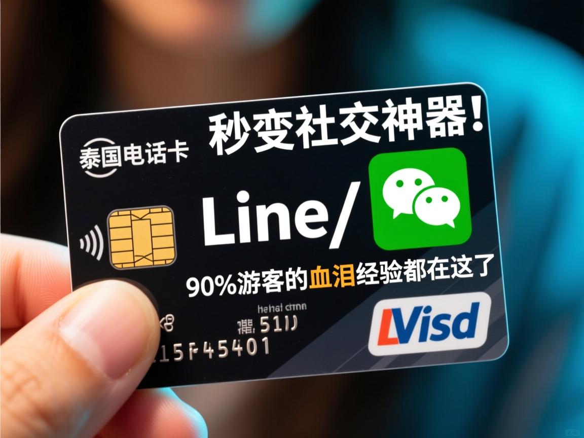 泰国电话卡秒变社交神器！Line/微信注册避坑全指南，90%游客的血泪经验都在这了