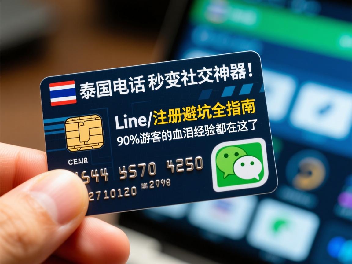 泰国电话卡秒变社交神器！Line/微信注册避坑全指南，90%游客的血泪经验都在这了