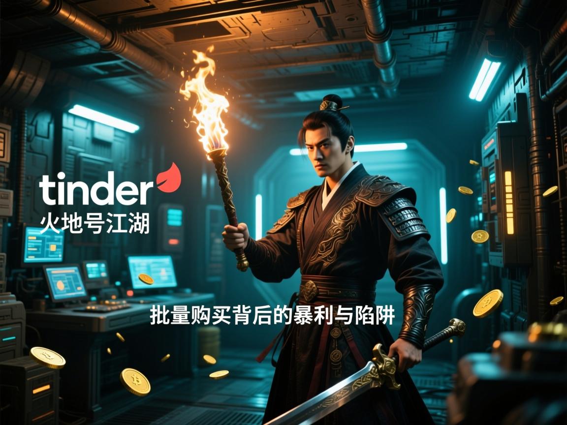 Tinder火种号地下江湖,批量购买背后的暴利与陷阱