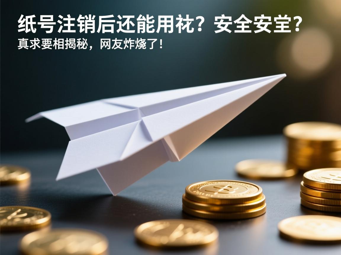 纸飞机账号注销后还能用吗?安全吗?真相揭秘,网友炸锅了!