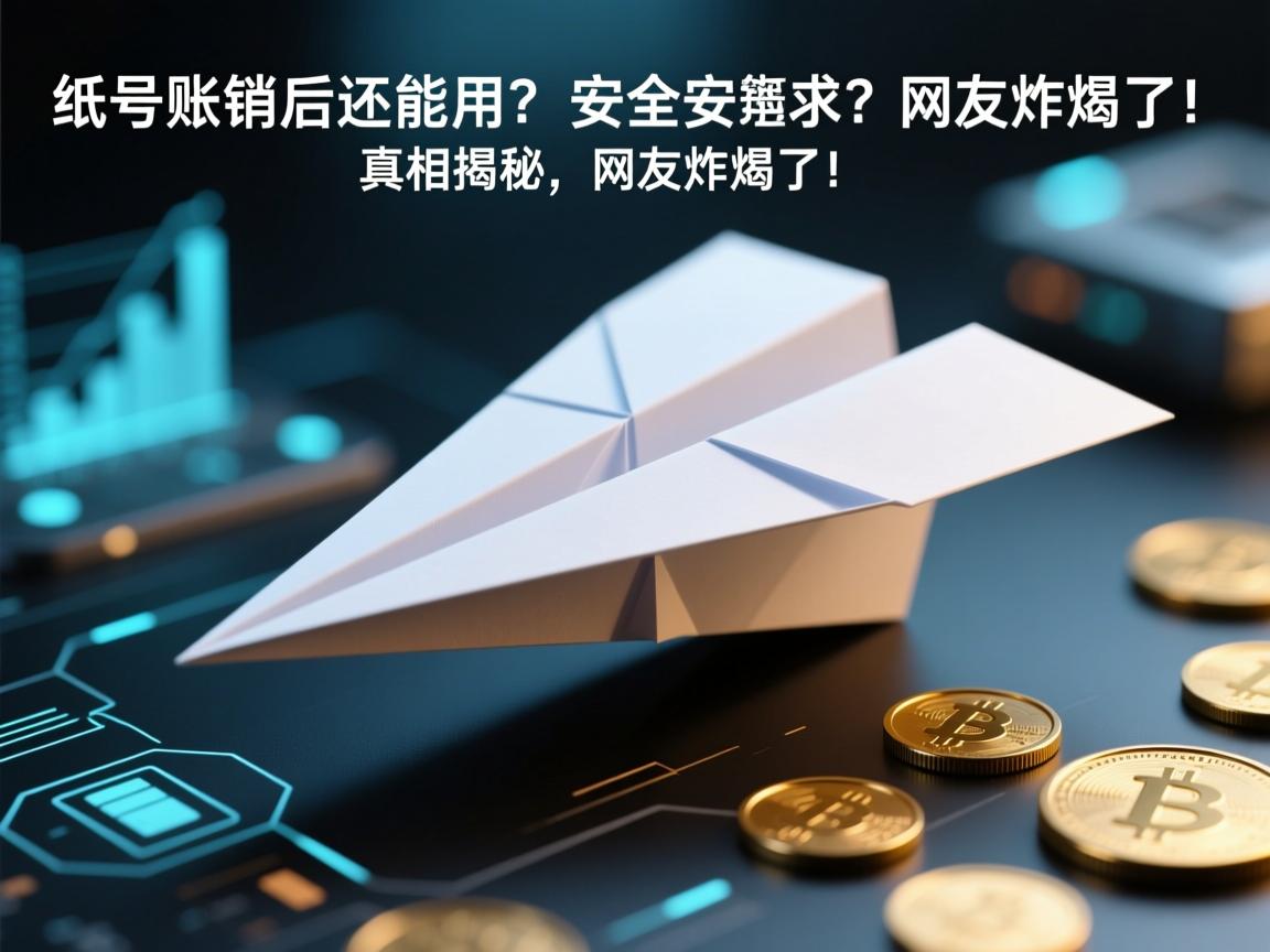 纸飞机账号注销后还能用吗?安全吗?真相揭秘,网友炸锅了!