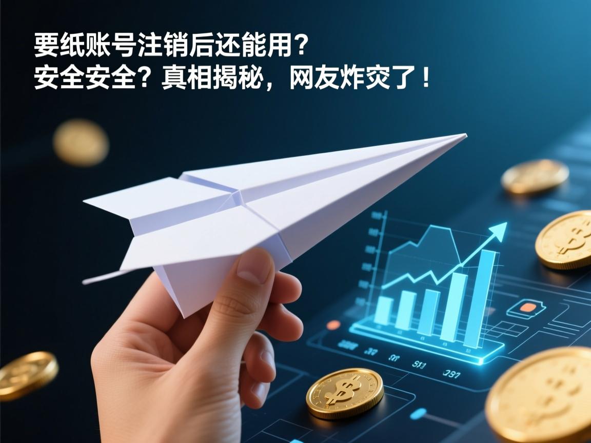 纸飞机账号注销后还能用吗?安全吗?真相揭秘,网友炸锅了!