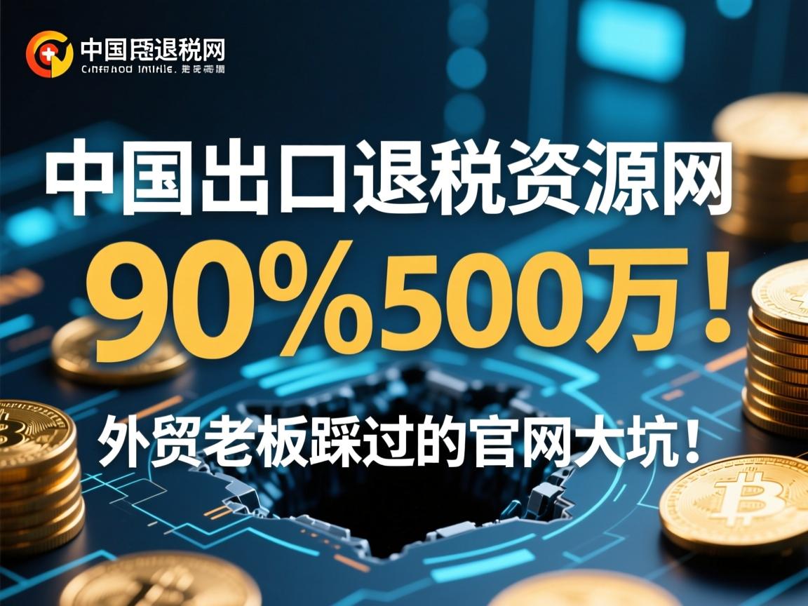 中国出口退税资源网,90%外贸老板踩过的官网大坑,有人多退500万!