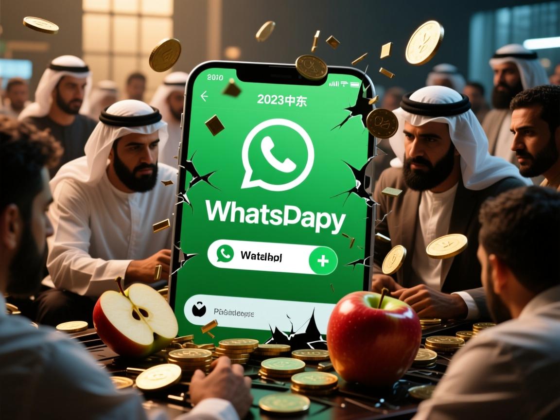 2023中东苹果用户集体崩溃!WhatsApp验证码神秘消失背后竟藏三大阴谋?