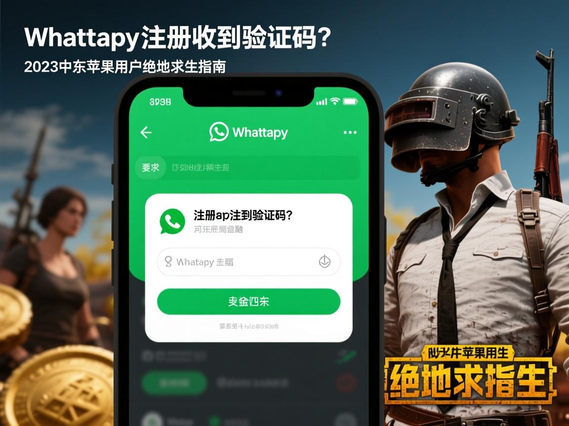 WhatsApp注册收不到验证码?2023中东苹果用户绝地求生指南