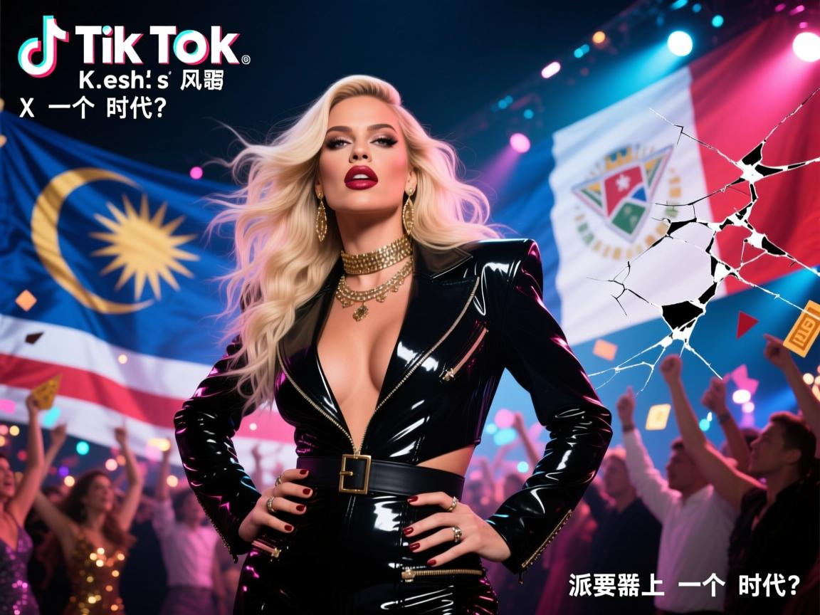 TikTok歌词风暴，Kesha的派对国歌如何撕裂一个时代？