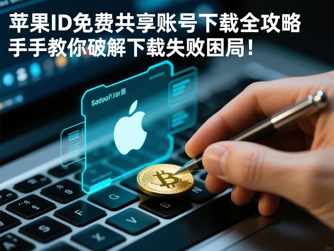 苹果ID免费共享账号下载全攻略，手把手教你破解下载失败困局！