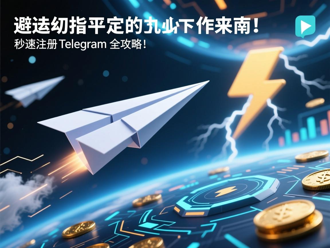 纸飞机起飞指南，避开雷区，秒速注册Telegram全攻略！