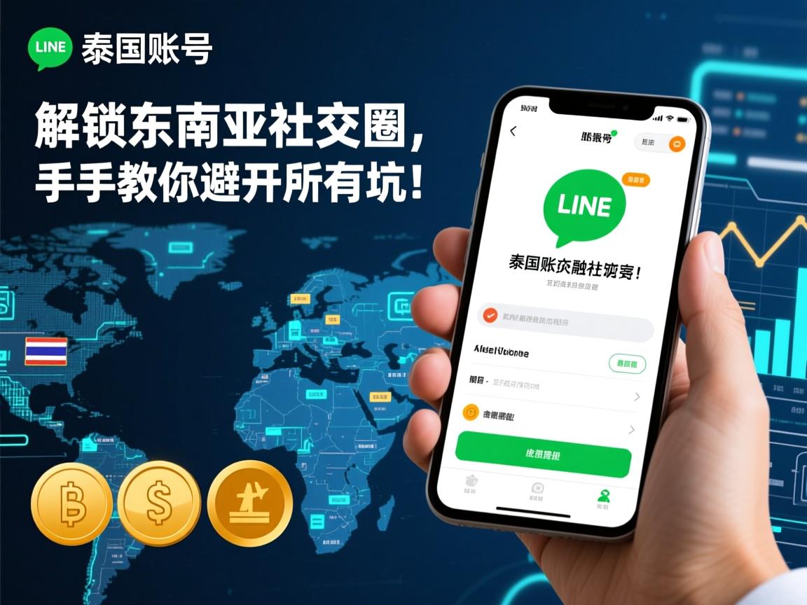 泰国LINE账号注册终极指南,解锁东南亚社交圈,手把手教你避开所有坑!