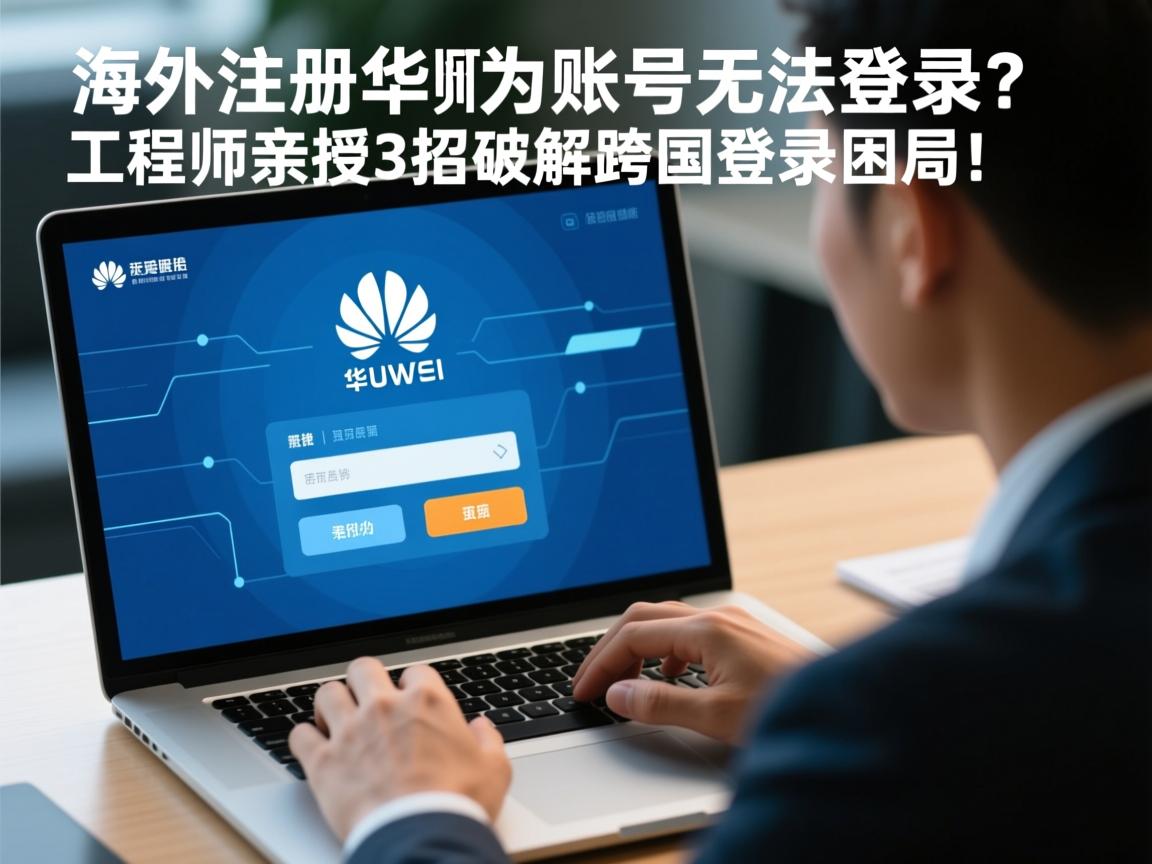 海外注册华为账号无法登录?工程师亲授3招破解跨国登录困局! 海外注册华为账号无法登录?工程师亲授3招破解跨国登录困局!