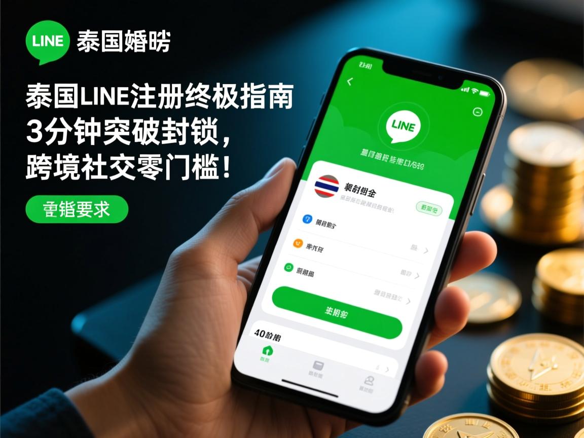 泰国LINE注册终极指南,3分钟突破封锁,跨境社交零门槛! 泰国LINE注册终极指南,3分钟突破封锁,跨境社交零门槛!