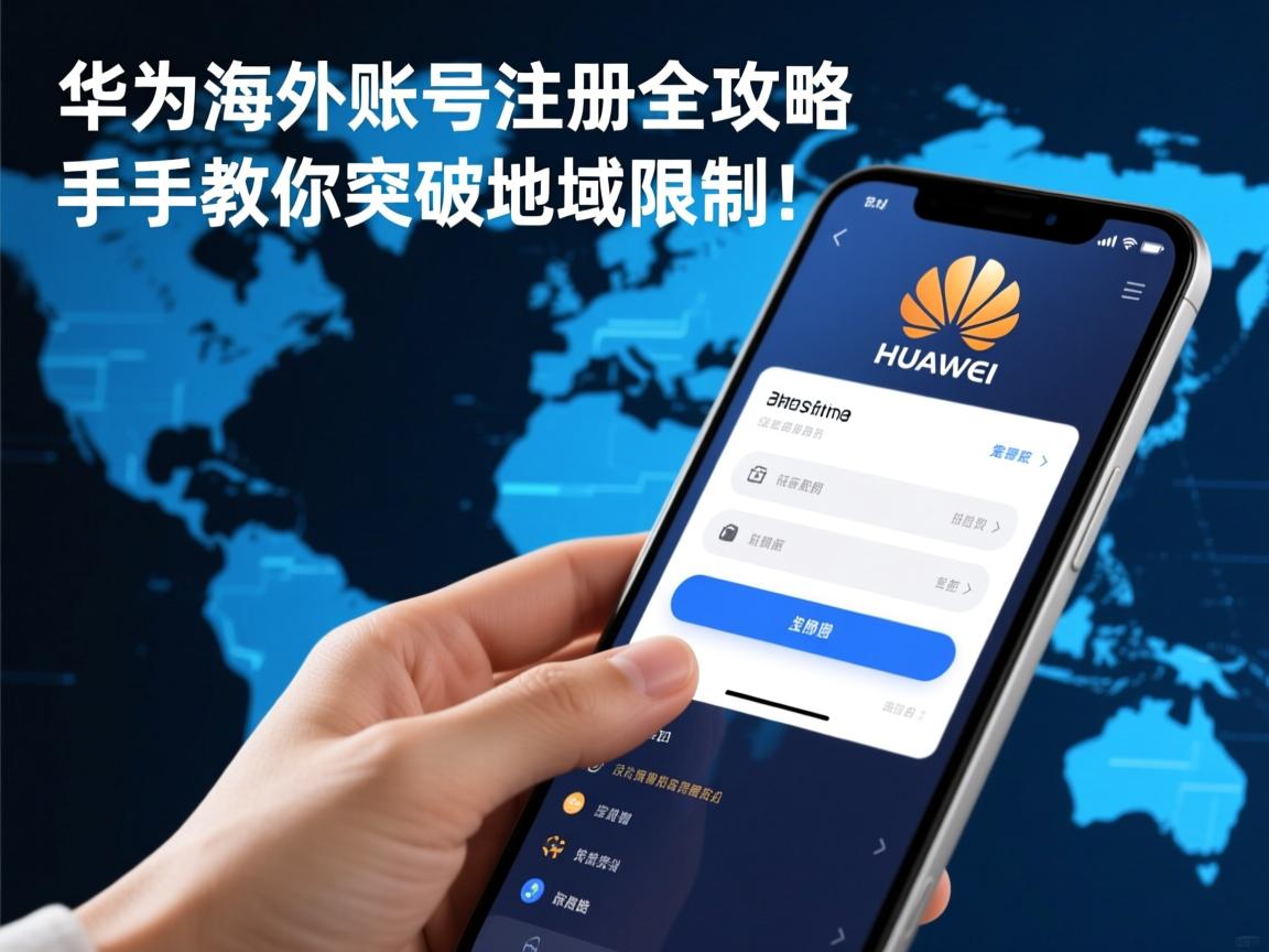华为海外账号注册全攻略,手把手教你突破地域限制!