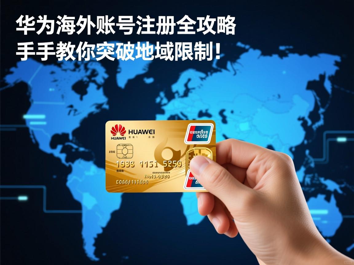 华为海外账号注册全攻略,手把手教你突破地域限制!