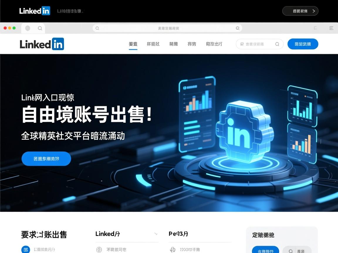 LinkedIn官网入口惊现自由境账号出售!全球精英社交平台暗流涌动 LinkedIn官网入口惊现自由境账号出售!全球精英社交平台暗流涌动