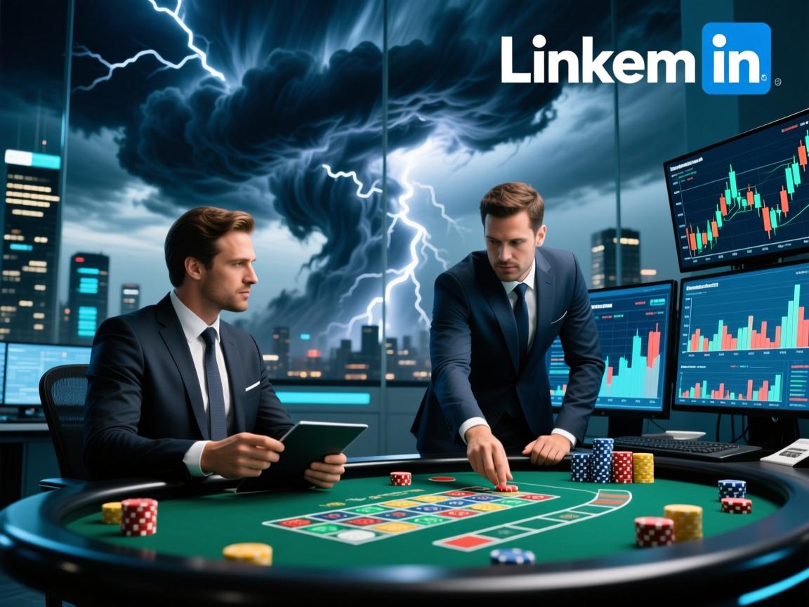 领英风暴,当职业社交帝国沦为你的下一场职场豪赌?