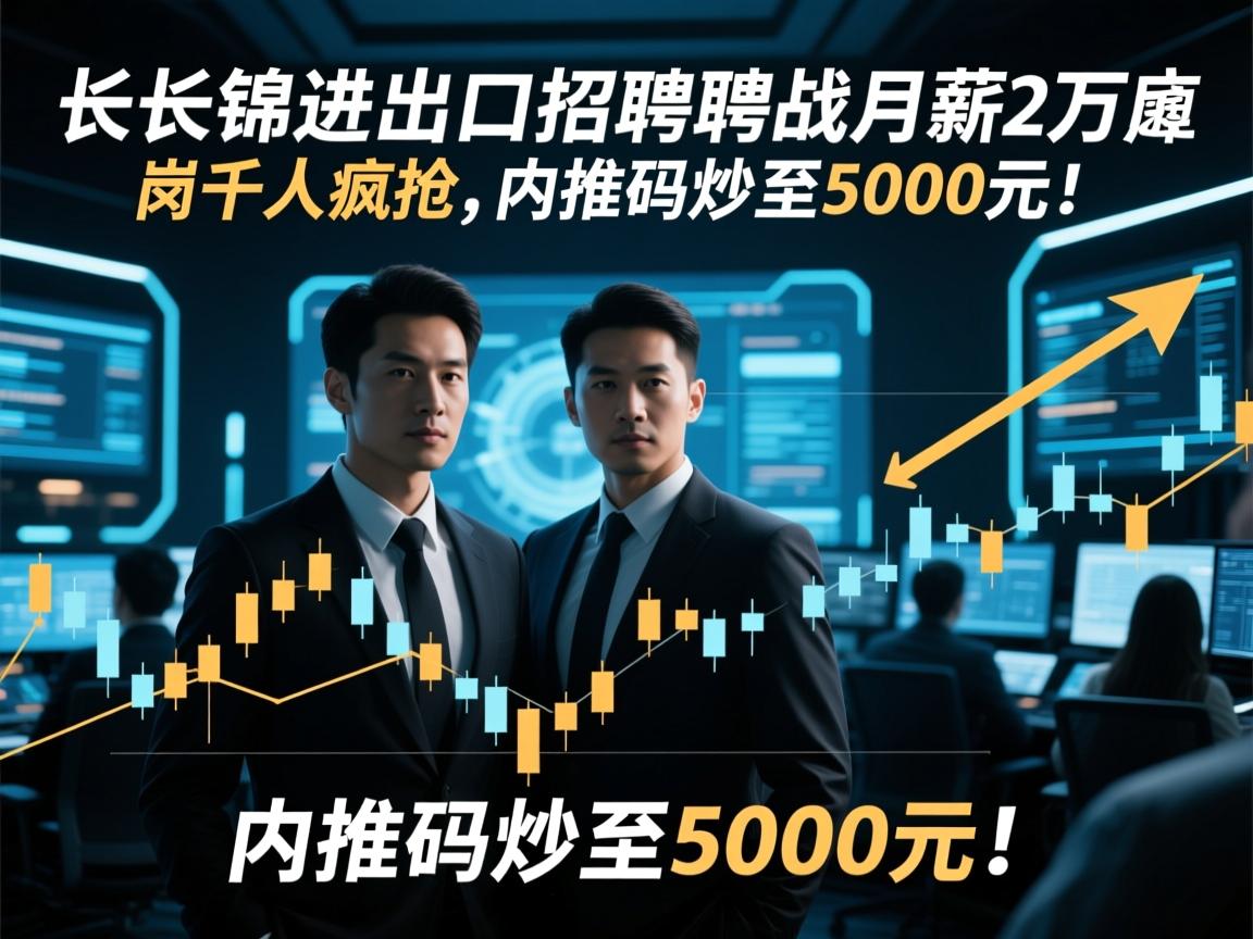 长锦进出口招聘暗战,月薪2万岗位千人疯抢,内推码炒至5000元!