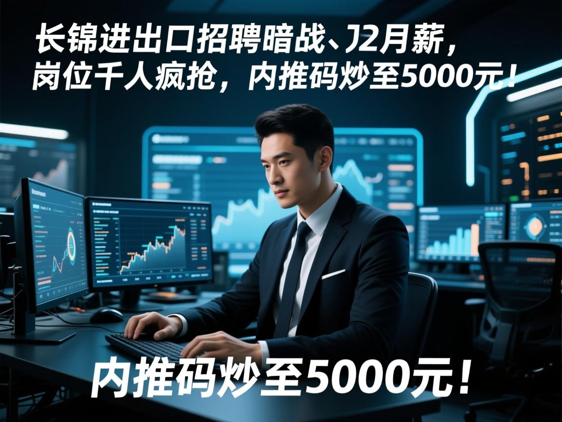 长锦进出口招聘暗战,月薪2万岗位千人疯抢,内推码炒至5000元!