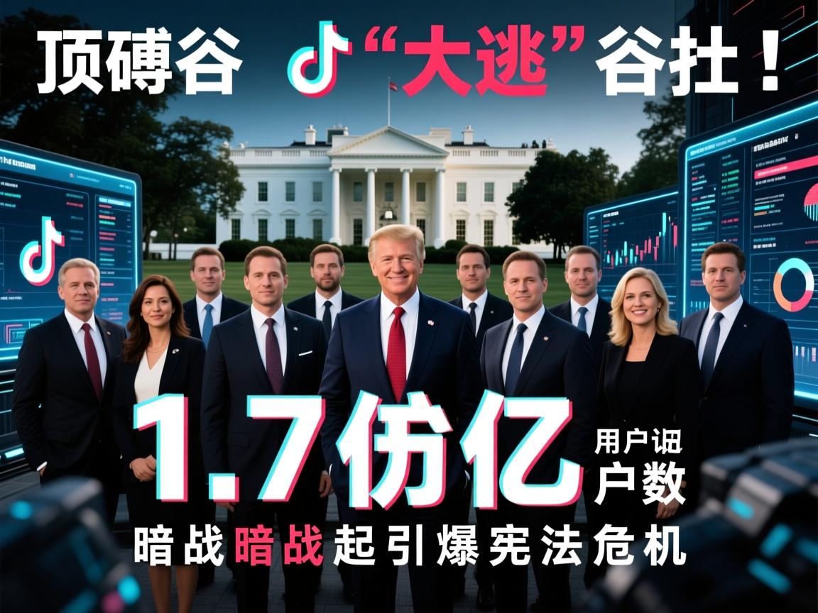 硅谷大逃亡!TikTok顶流博主组团起诉白宫,1.7亿用户数据暗战引爆宪法危机