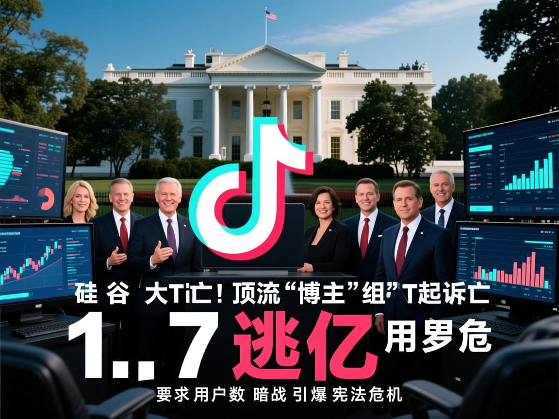 硅谷大逃亡!TikTok顶流博主组团起诉白宫,1.7亿用户数据暗战引爆宪法危机
