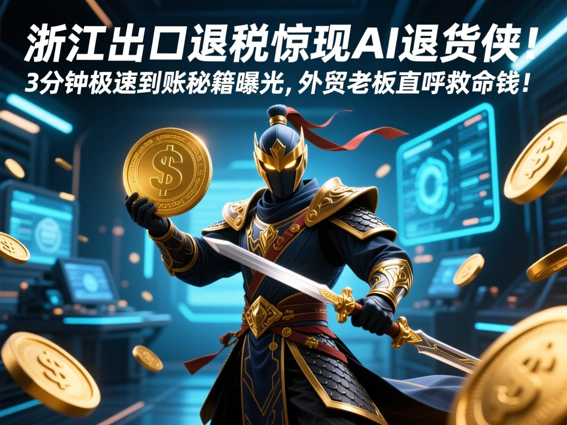 浙江出口退税惊现AI退税侠!3分钟极速到账秘籍曝光,外贸老板直呼救命钱! 浙江出口退税惊现AI退税侠!3分钟极速到账秘籍曝光,外贸老板直呼救命钱!