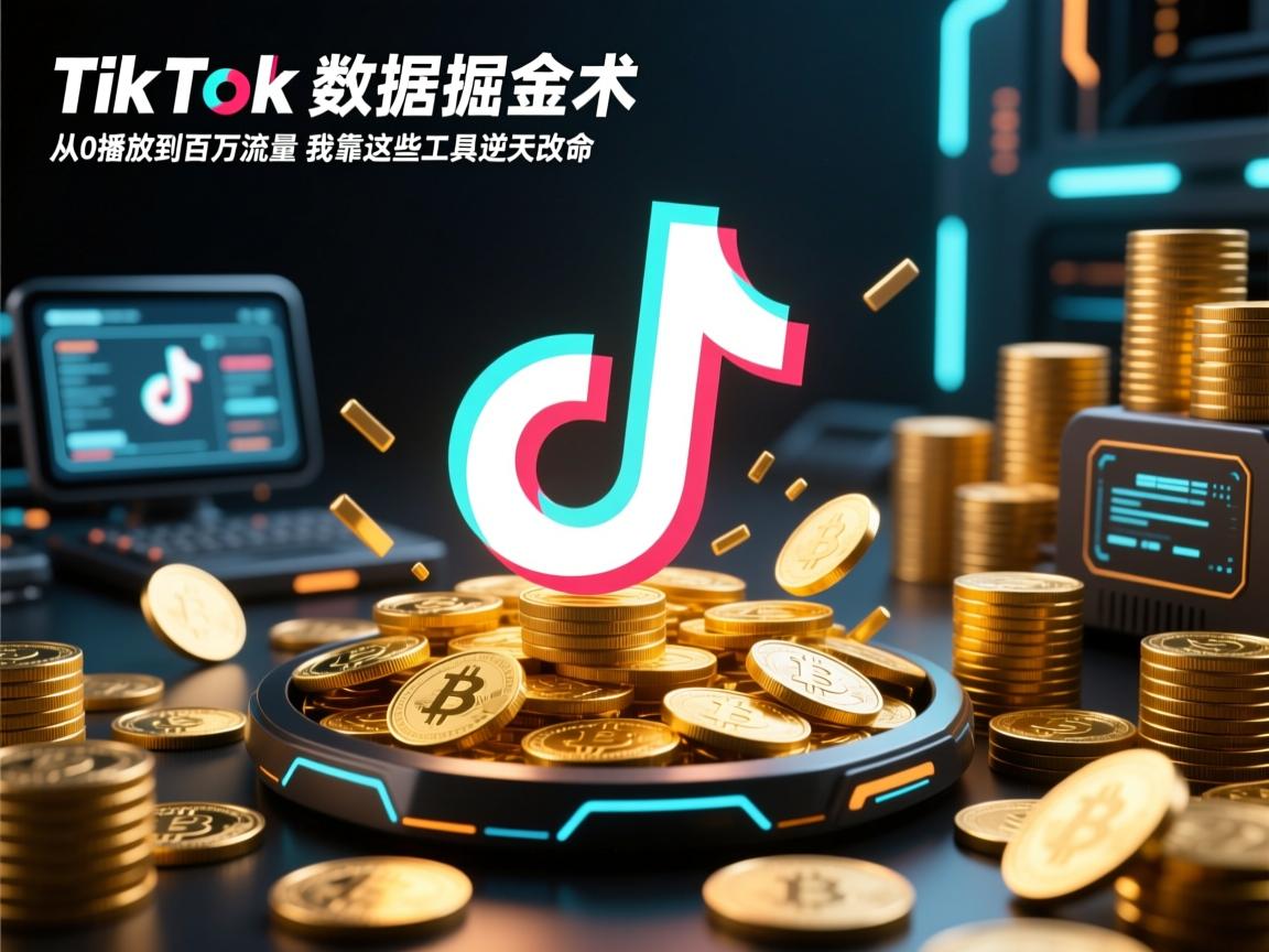 TikTok数据掘金术,从0播放到百万流量,我靠这些工具逆天改命