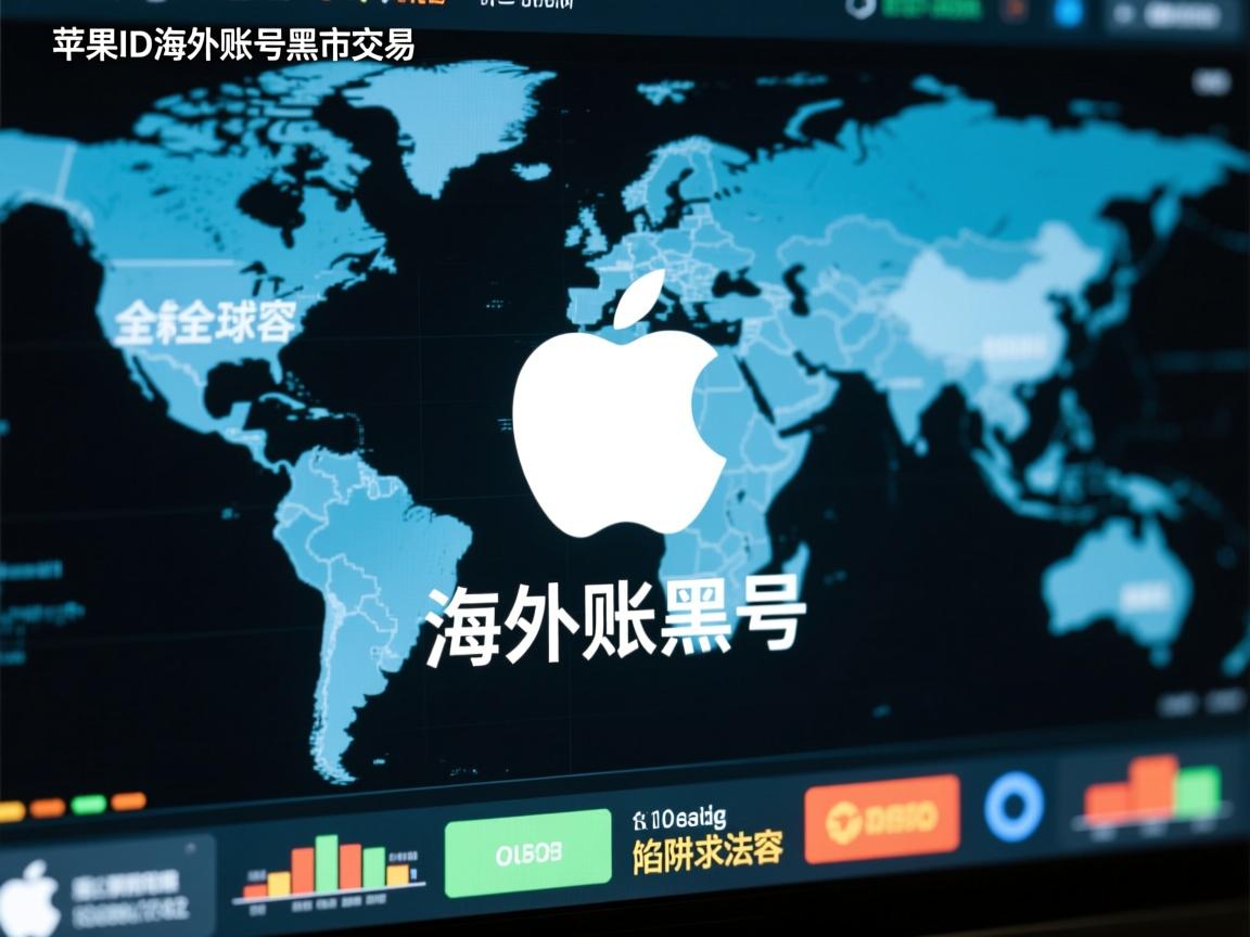苹果ID海外账号黑市交易，解锁全球内容背后的隐秘陷阱与生存法则