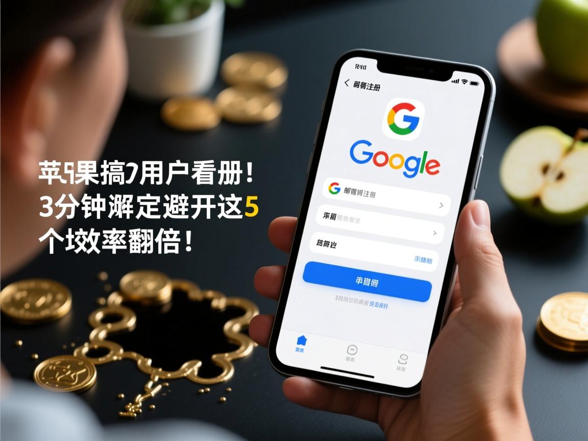 苹果用户必看!3分钟搞定谷歌邮箱注册,避开这5个坑效率翻倍