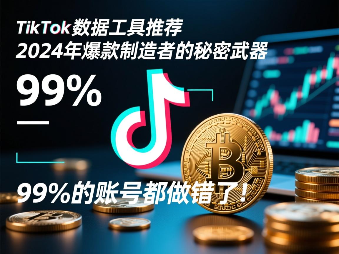 TikTok数据工具推荐，2024年爆款制造者的秘密武器，99%的账号都做错了！