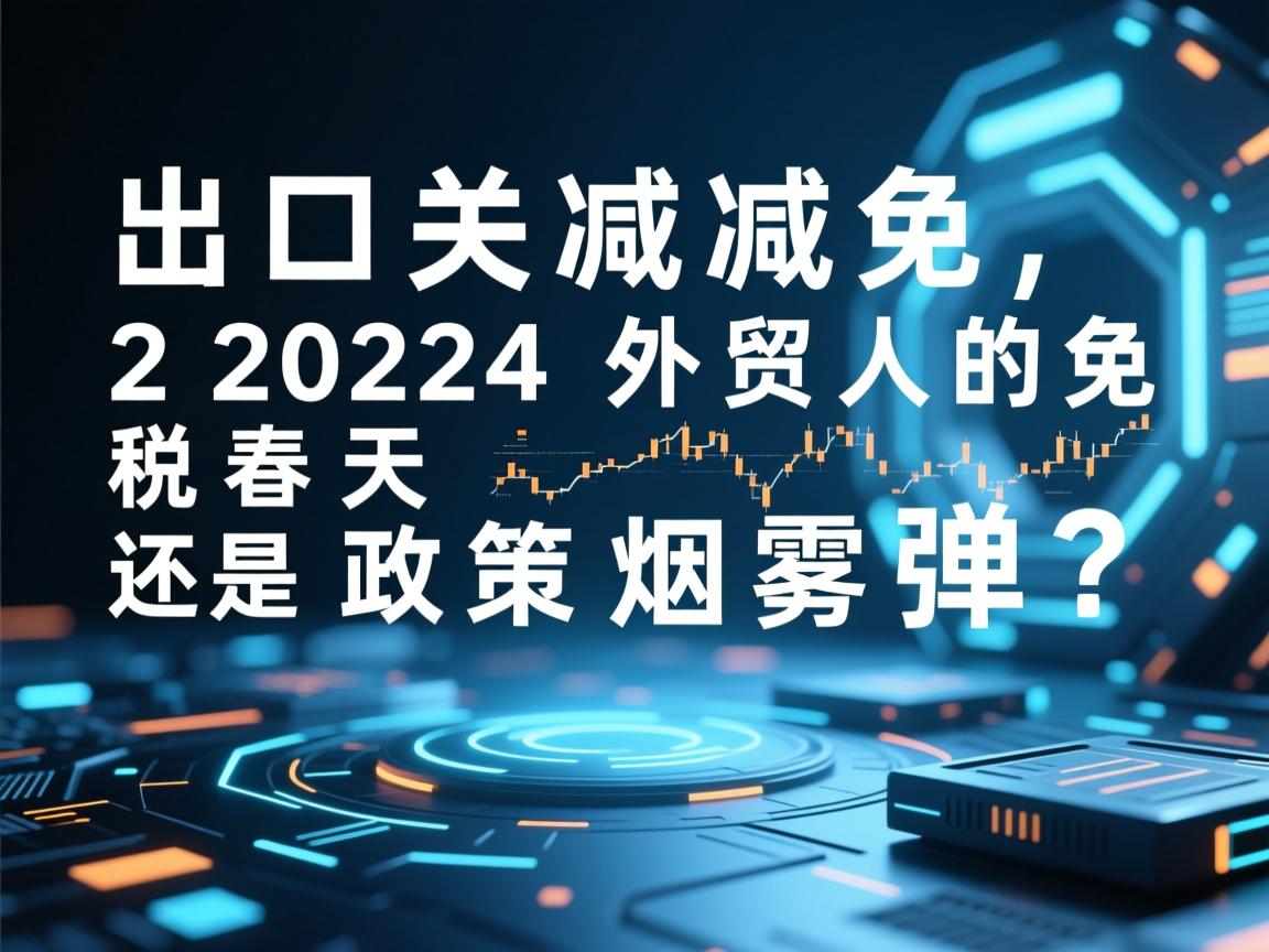出口关税减免,2024外贸人的免税春天还是政策烟雾弹?