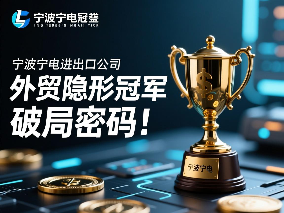 宁波宁电进出口公司,外贸隐形冠军的破局密码!