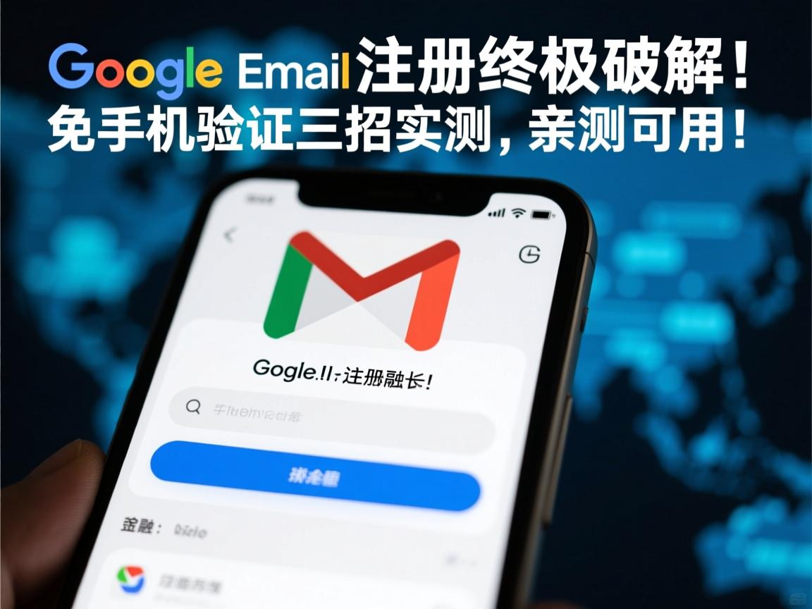 谷歌邮箱注册终极破解！免手机验证三招实测，亲测可用！