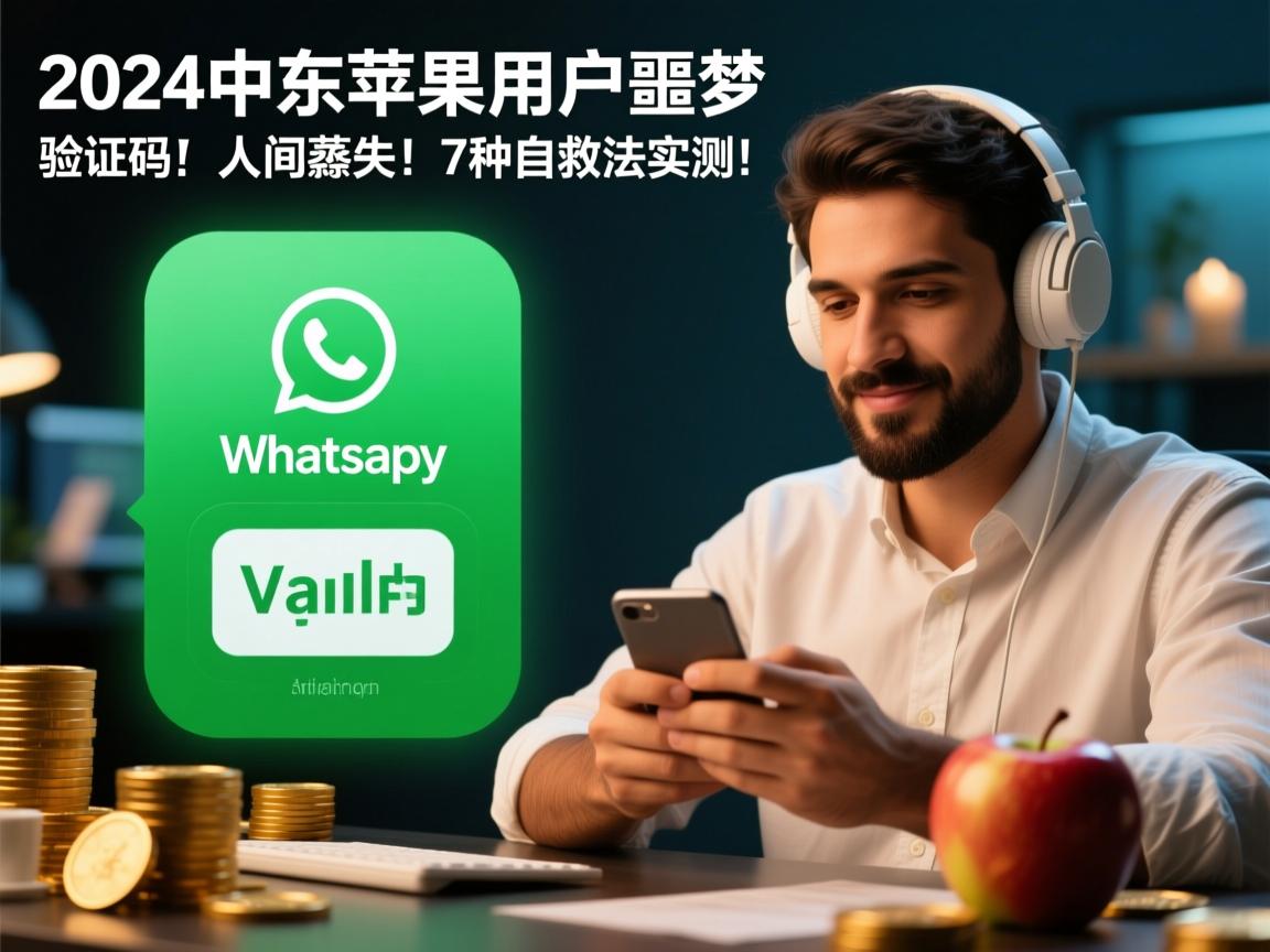 2024中东苹果用户噩梦,WhatsApp验证码人间蒸发!7种自救法实测