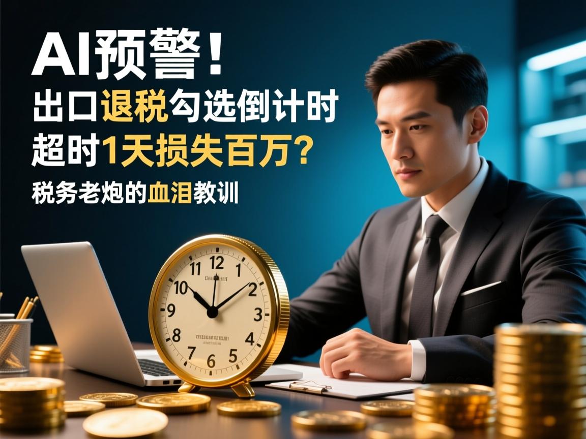 AI预警!出口退税勾选倒计时,超时1天损失百万?税务老炮的血泪教训