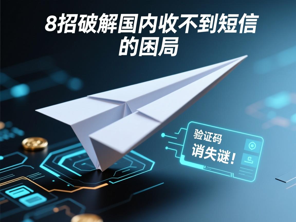 纸飞机验证码消失之谜！8招破解国内收不到短信的困局